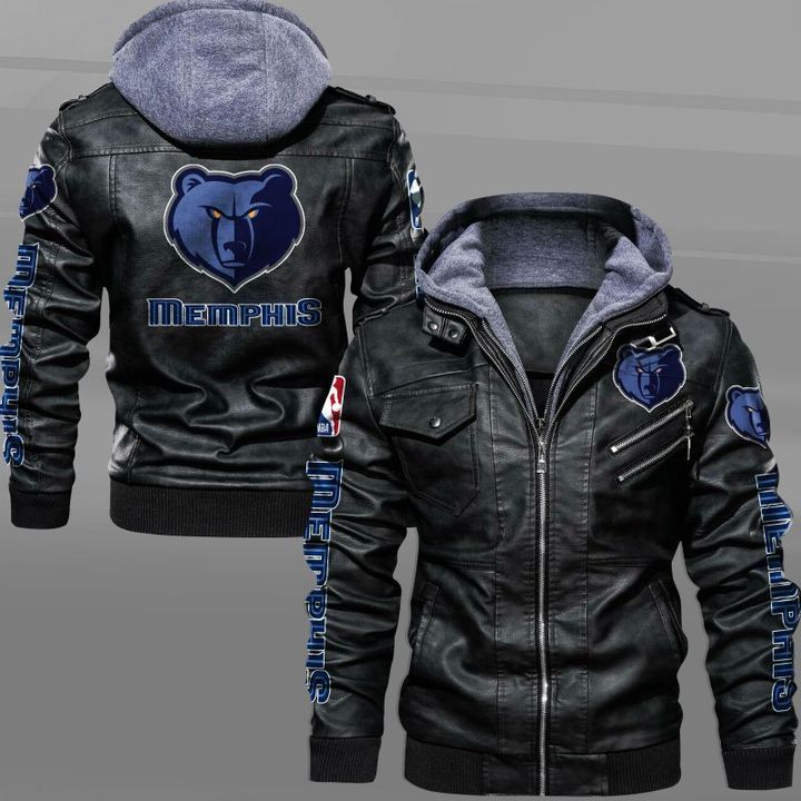 Memphis Grizzlies Leather Jacket - HVsun