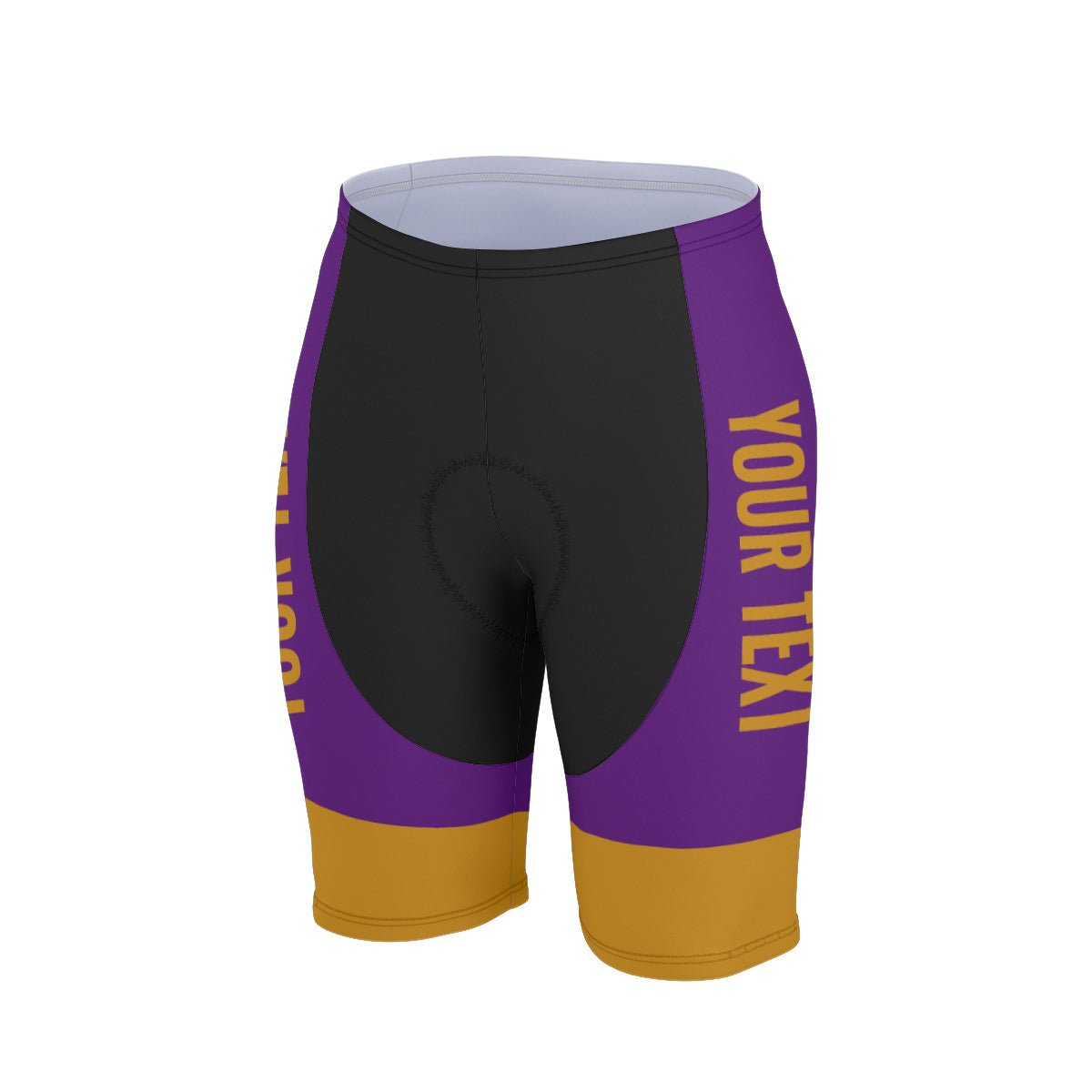 Omega Psi Phi Cycling Jersey Custom Purple Old Gold Spear Gradient Style