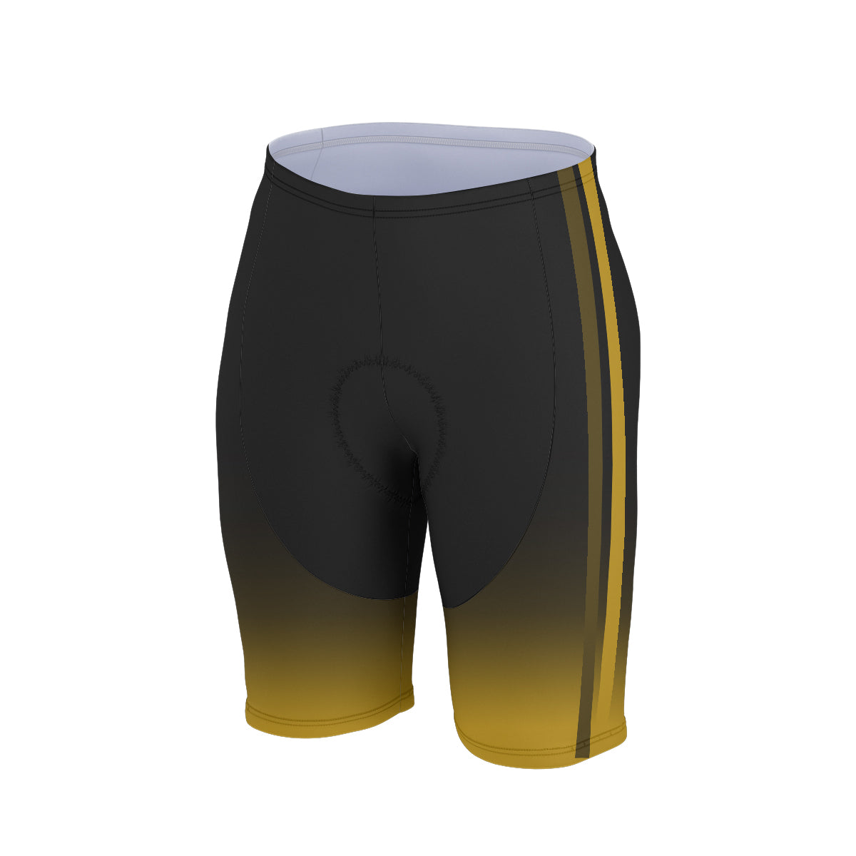 Alpha Phi Alpha Cycling Jersey Custom Black Gold Side Gradient Style