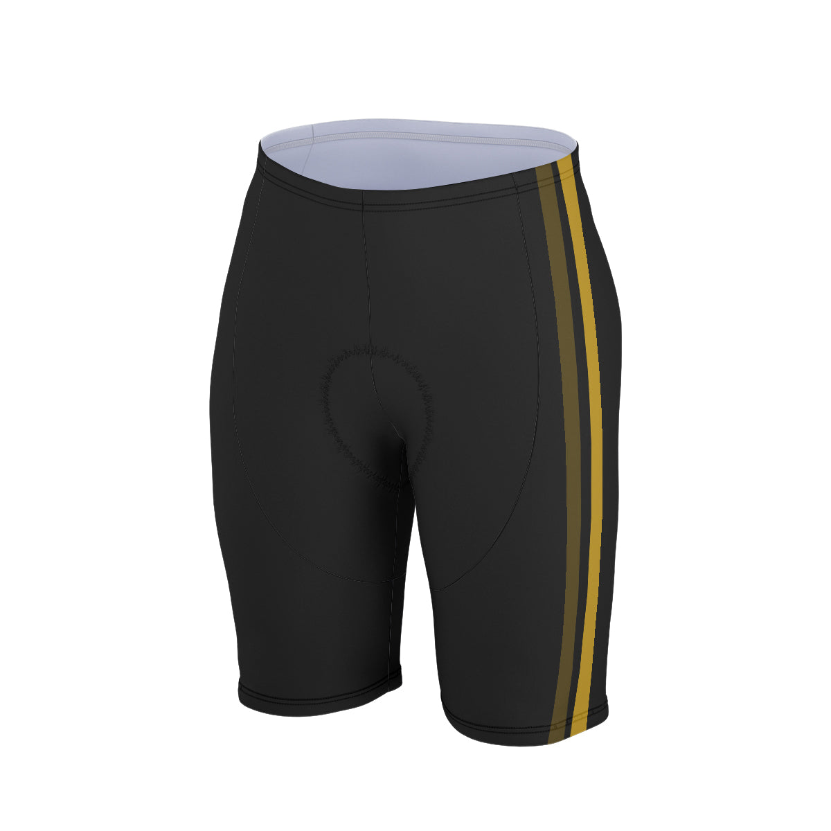 Iota Phi Theta Cycling Jersey Custom Black Gold Side Gradient Style