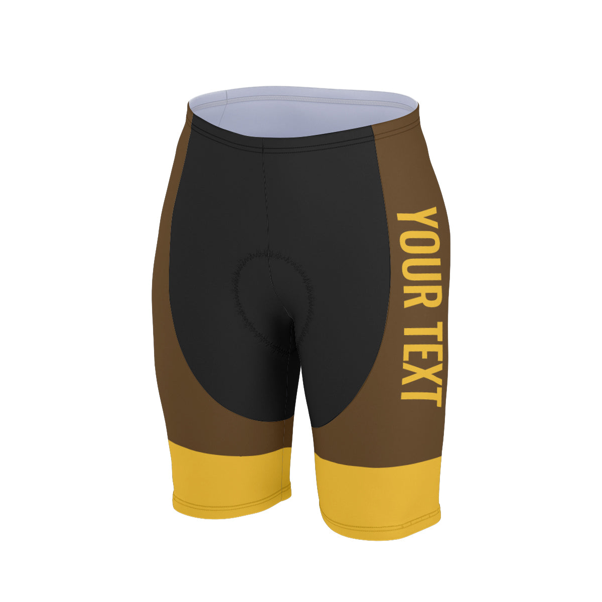 Iota Phi Theta Cycling Jersey Custom Brown Gold Spear Gradient Style