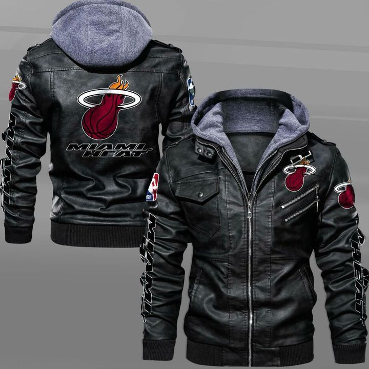 Miami Heat Leather Jacket - HVsun
