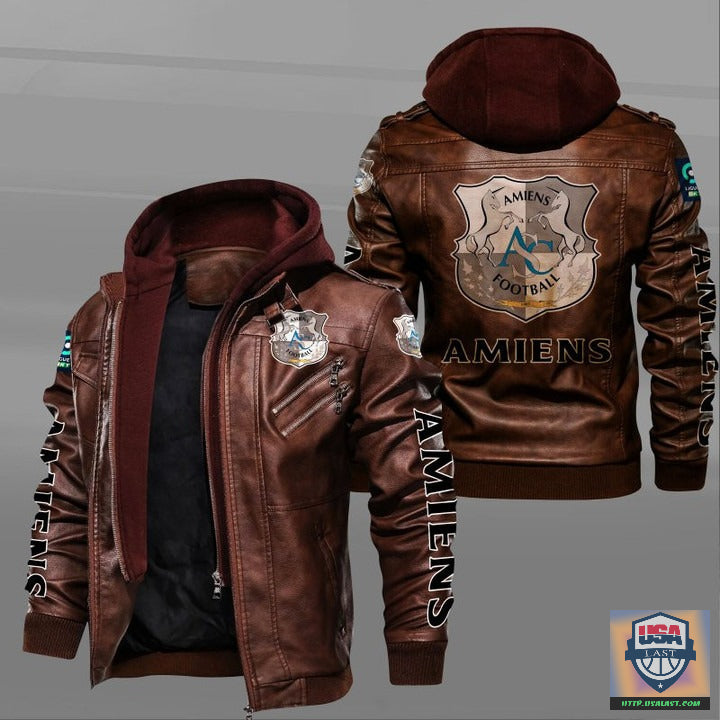 Amiens SC Football Club Leather Jacket - HVsun