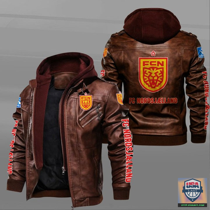 FC Nordsjælland Leather Jacket - USALast