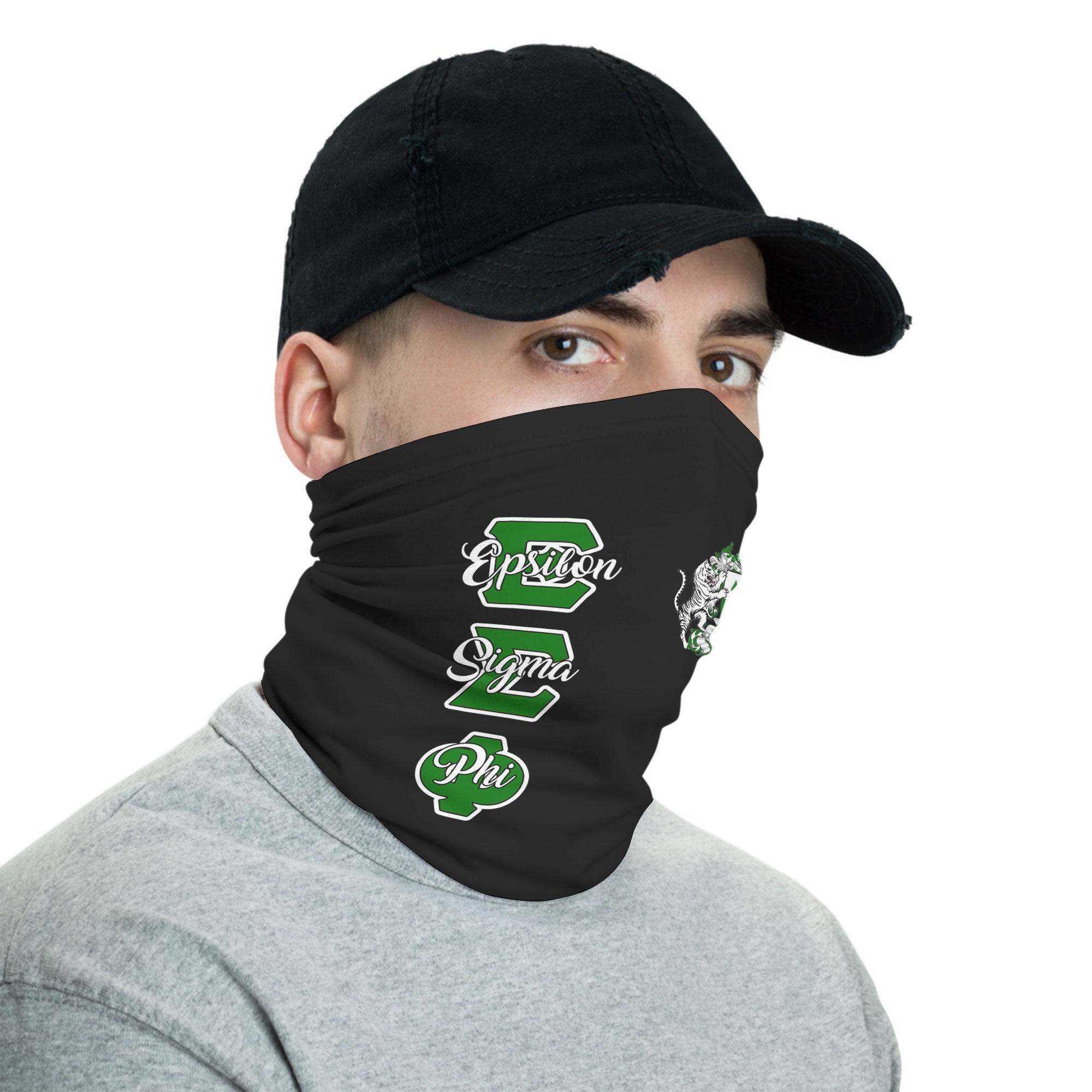 Sorority Neck Gaiter - Epsilon Sigma Phi Neck Gaiter Original Dark Style
