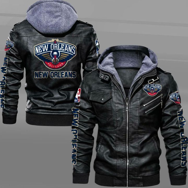 New Orleans Pelicans Leather Jacket - HVsun
