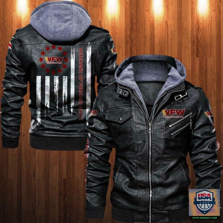 Veterans of Foreign Wars Leather Jacket - HVsun