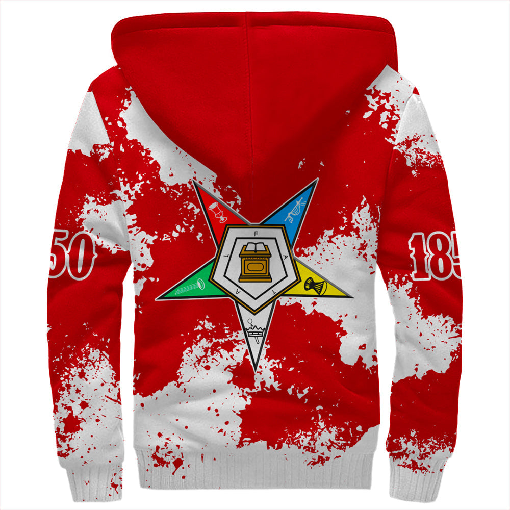 Order Of The Eastern Star Sublimation Sherpa Hoodies