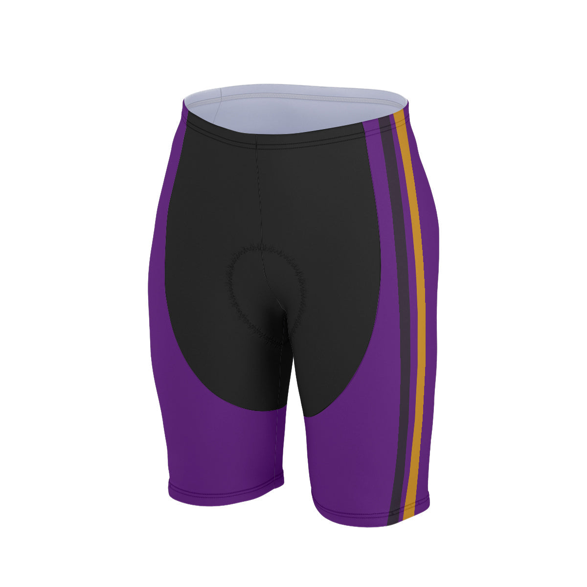 Omega Psi Phi Cycling Jersey Custom Purple Gold Side Gradient Style
