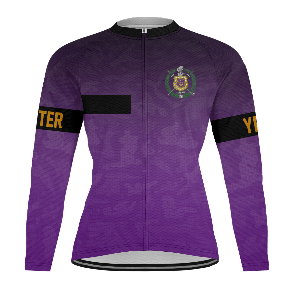 Omega Psi Phi Cycling Jersey Custom Camouflage Style
