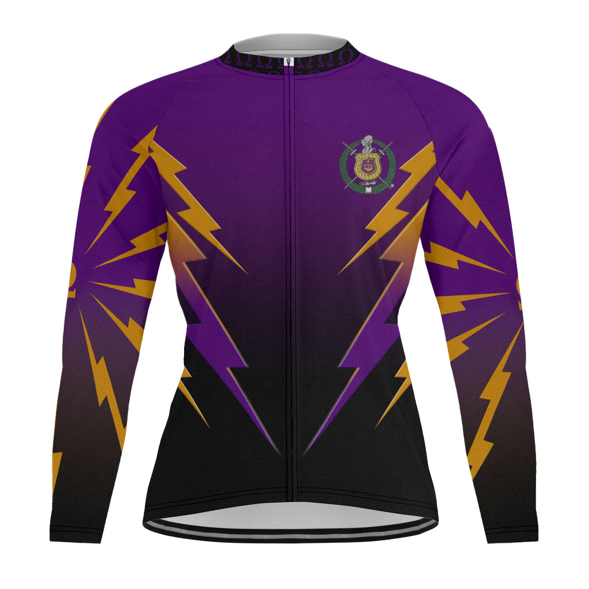 Omega Psi Phi Cycling Jersey Thunder Style