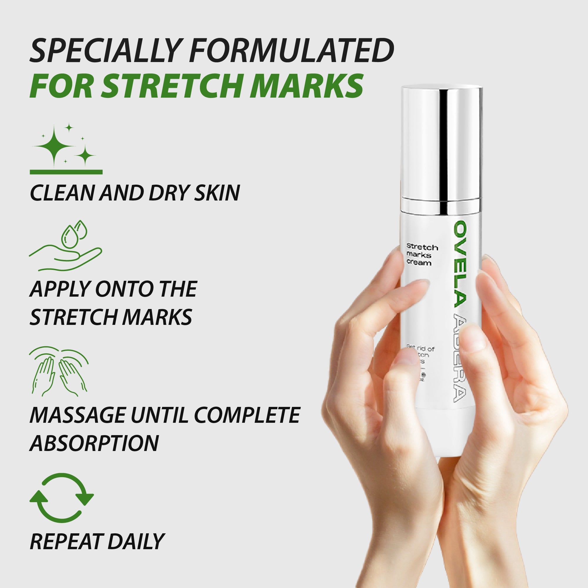 ABERA Ovela Stretch Mark Cream for Pregnancy