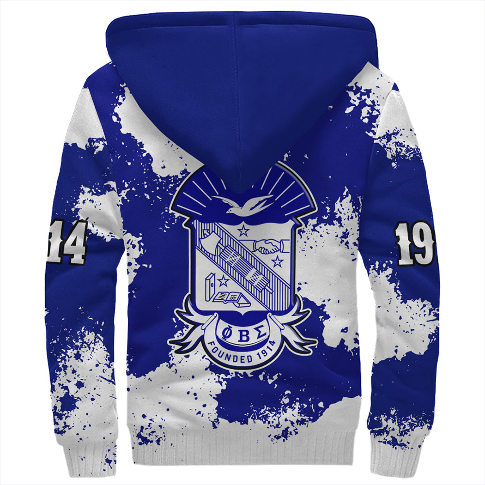 Phi Beta Sigma Sublimation Sherpa Hoodies