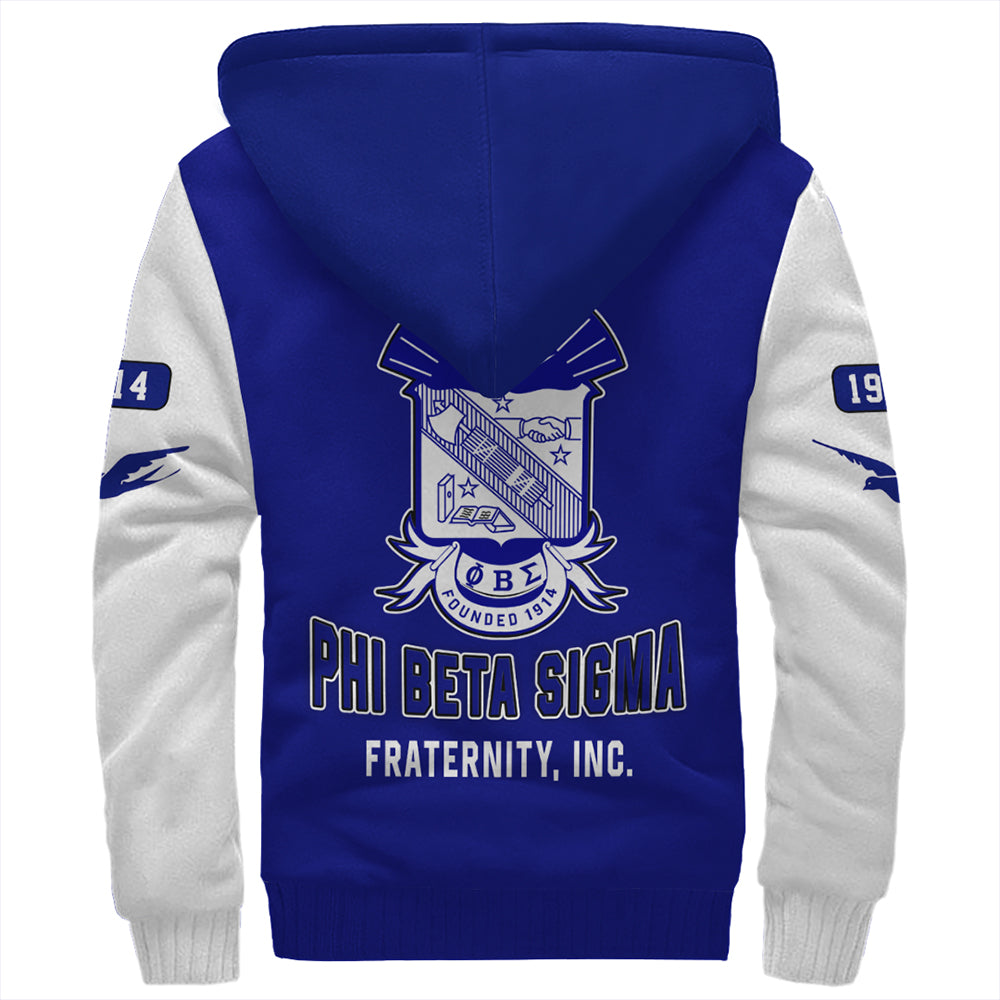 Phi Beta Sigma Varsity Sherpa Hoodies