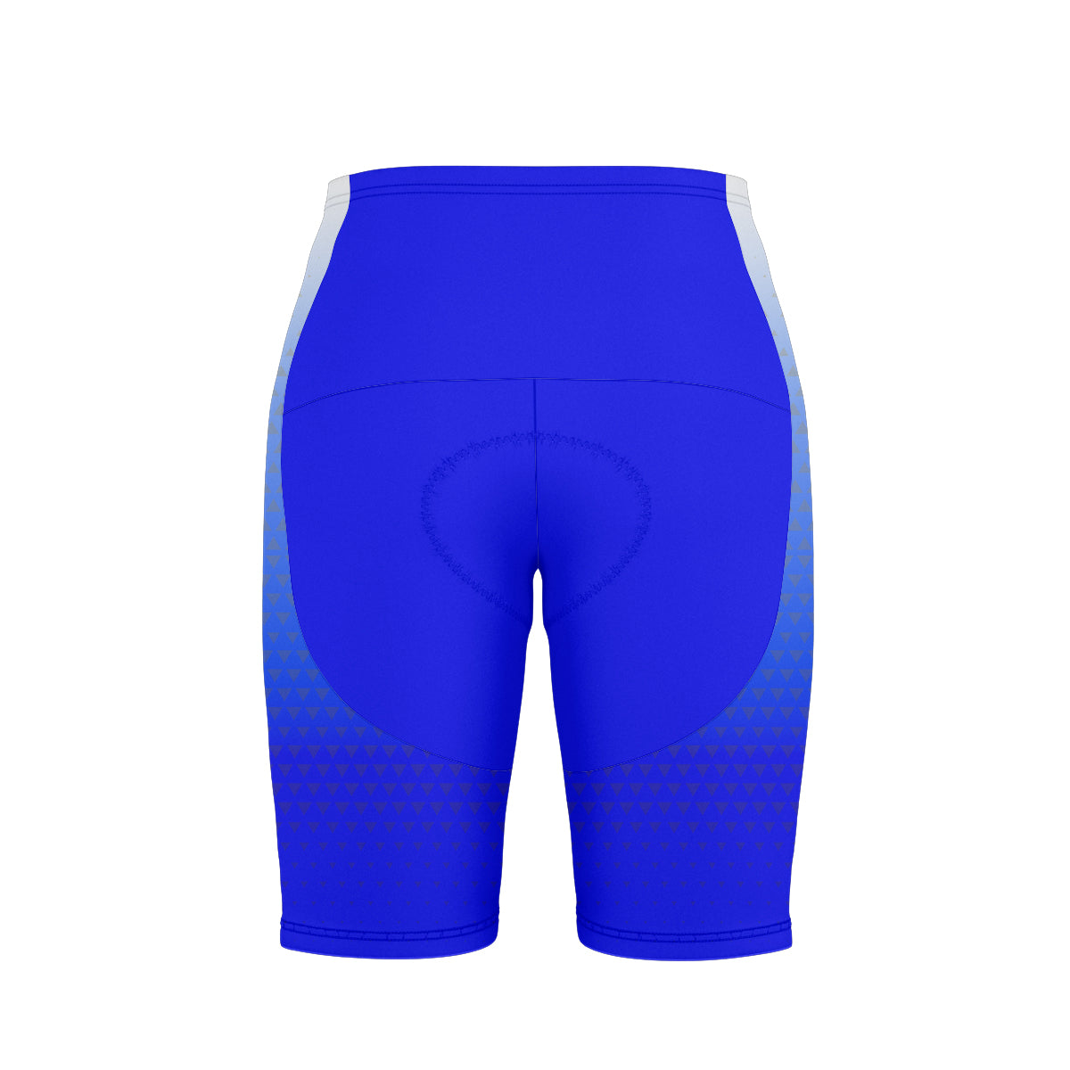 Phi Beta Sigma Cycling Jersey Custom Royal Blue White Gradient Triangle Style