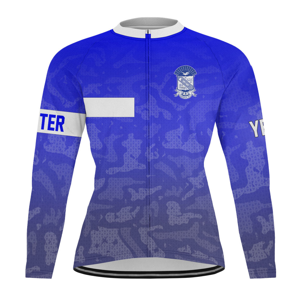 Phi Beta Sigma Cycling Jersey Custom Camouflage Style