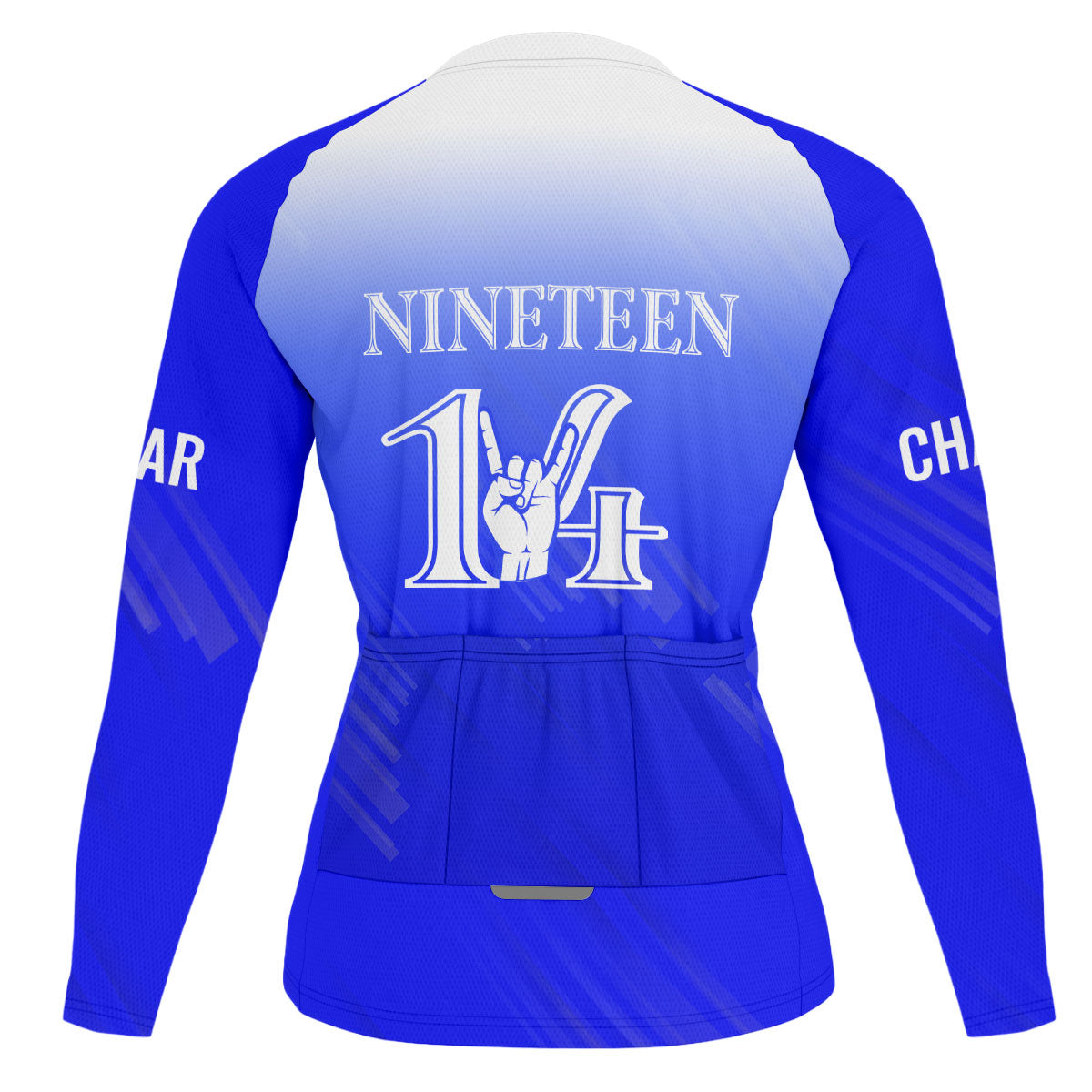 Phi Beta Sigma Cycling Jersey Custom Royal Blue Iced Style