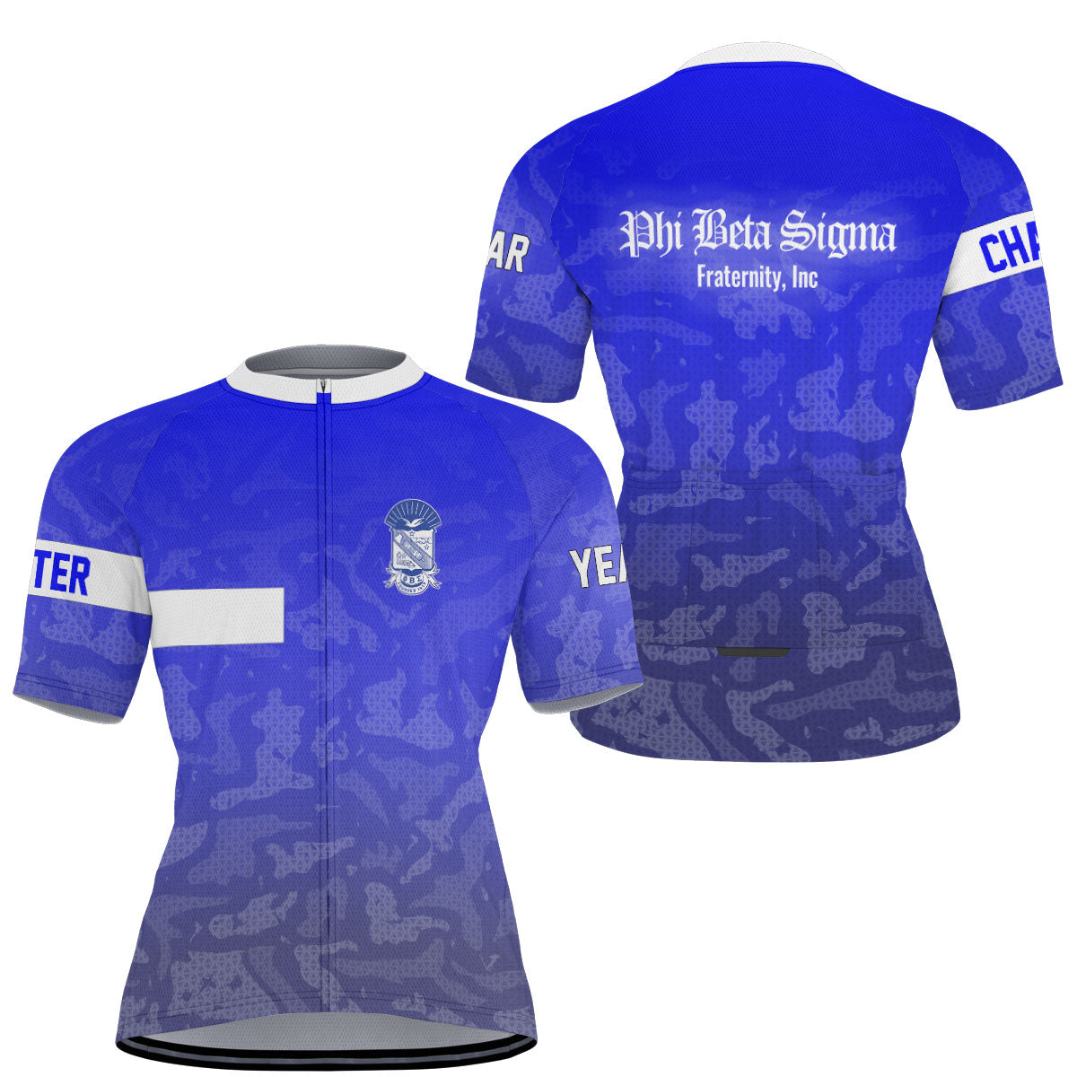 Phi Beta Sigma Cycling Jersey Custom Camouflage Style