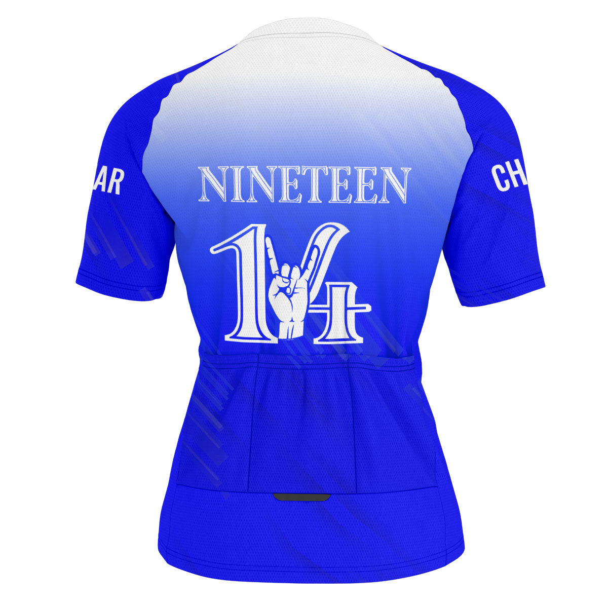 Phi Beta Sigma Cycling Jersey Custom Royal Blue Iced Style