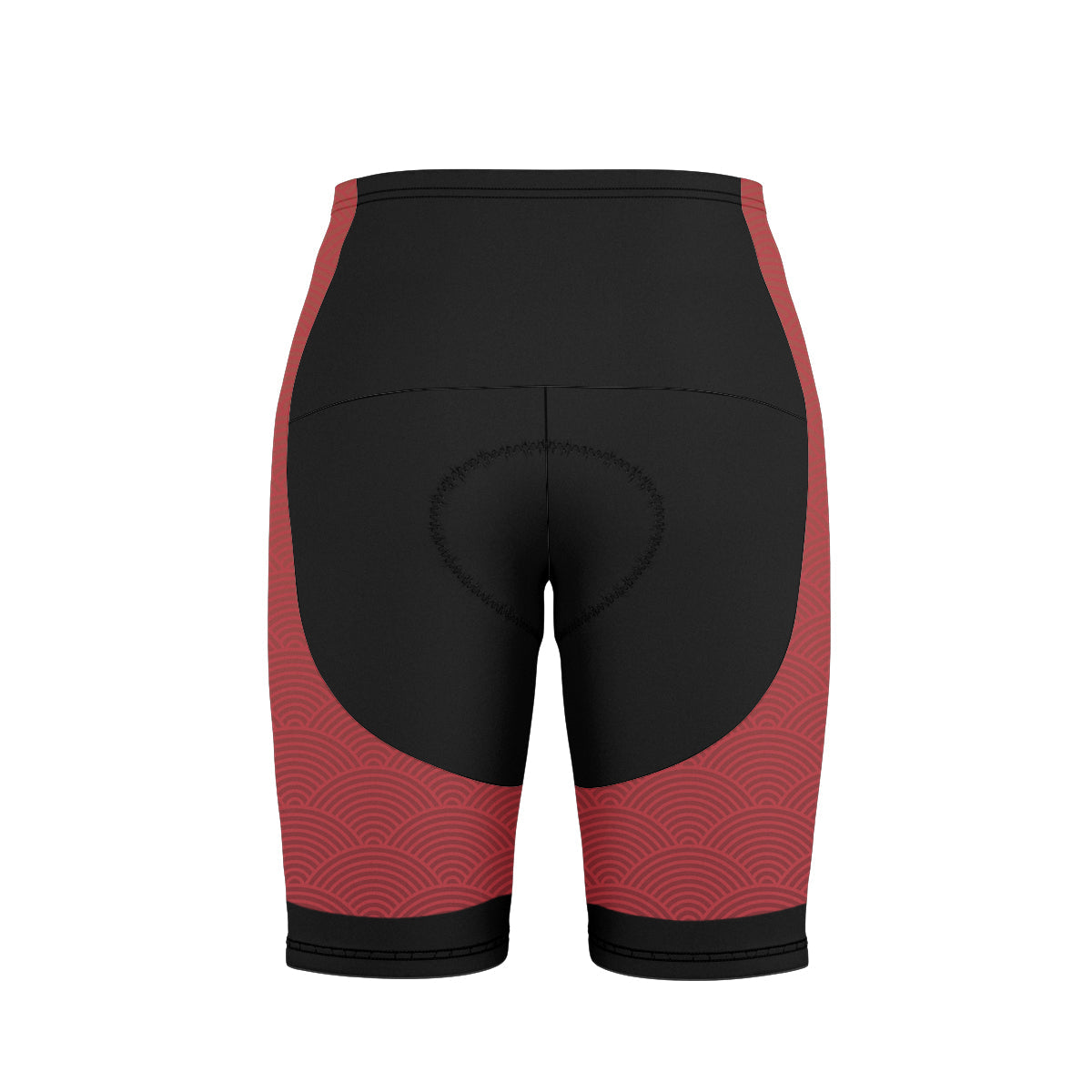 Phi Mu Alpha Cycling Jersey Custom Red Black Wave Style