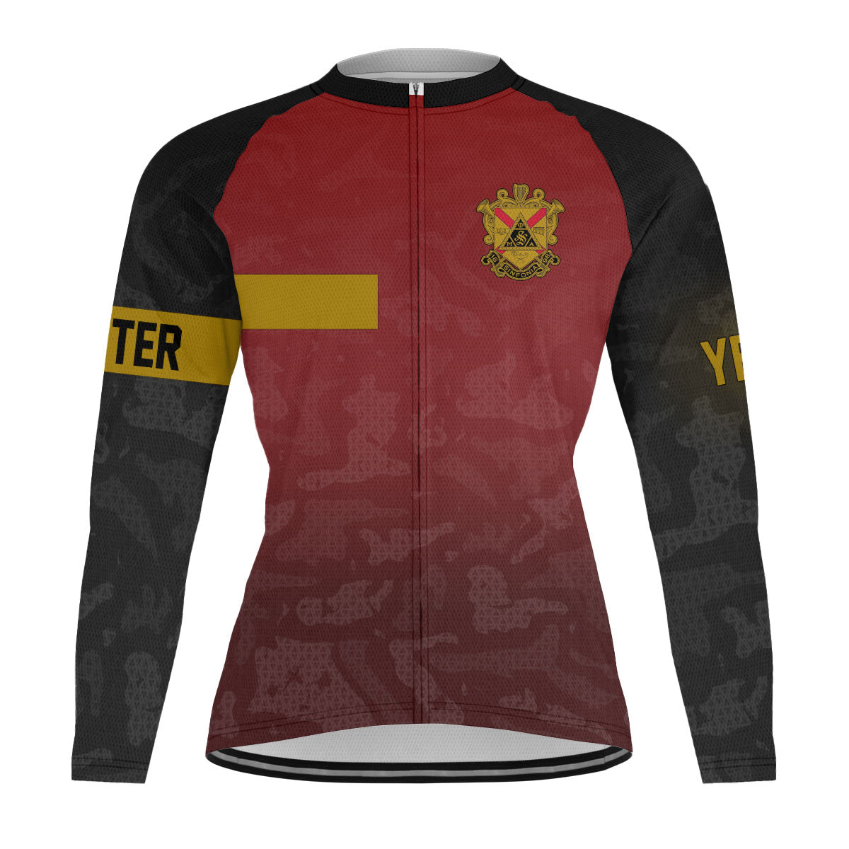 Phi Mu Alpha Cycling Jersey Custom Camouflage Style
