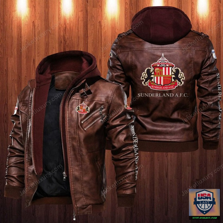 Sunderland AFC Leather Jacket - HVsun
