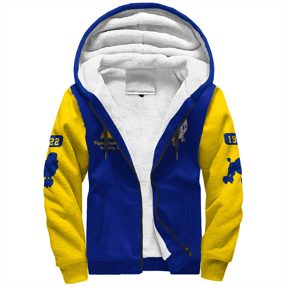 Sigma Gamma Rho Varsity Sherpa Hoodies