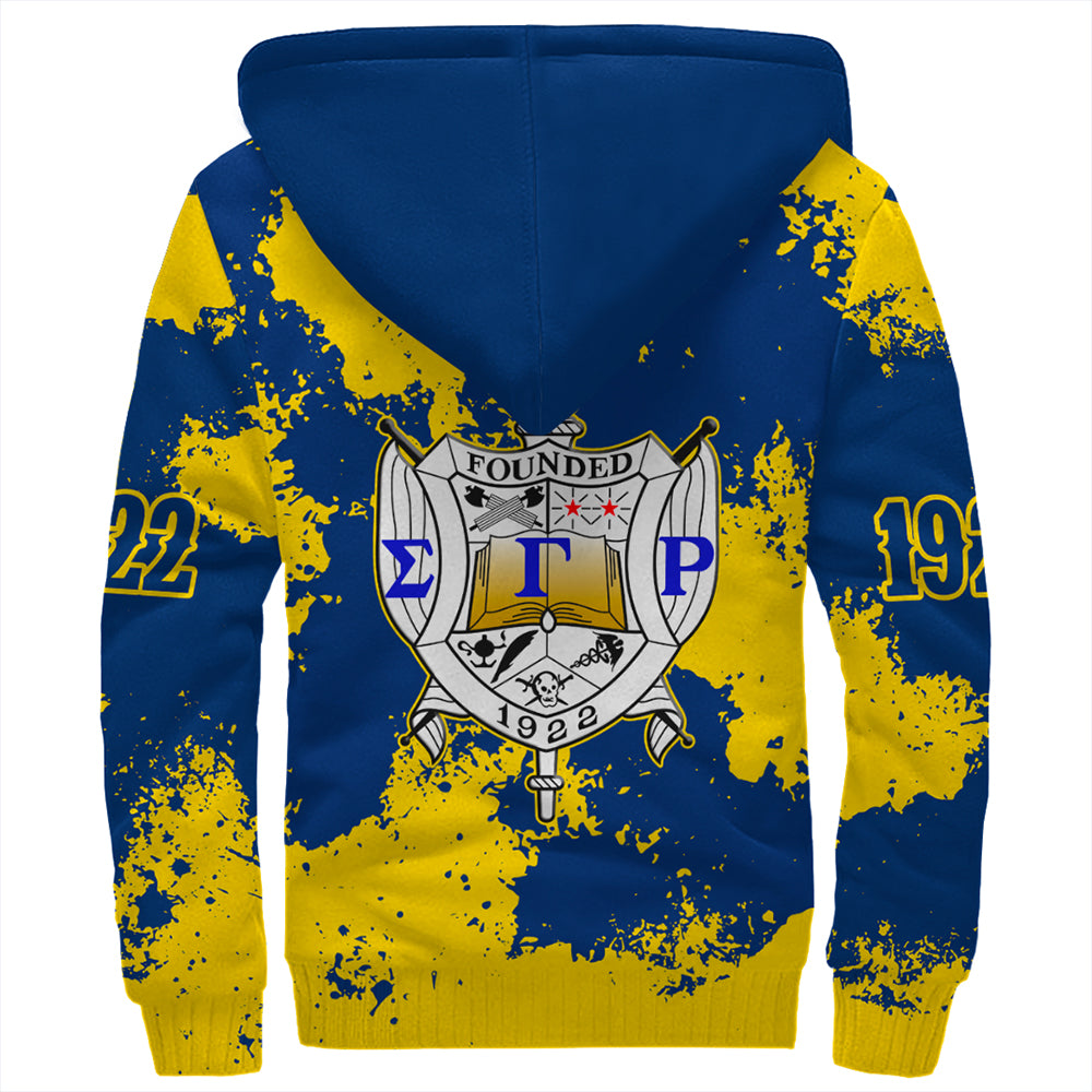 Sigma Gamma Rho Sublimation Sherpa Hoodies