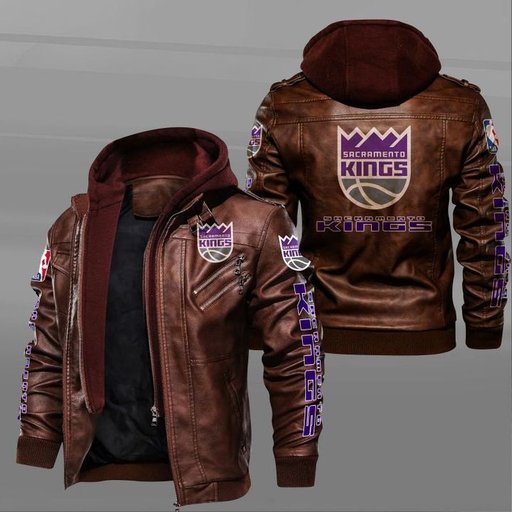 Sacramento Kings Leather Jacket - HVsun