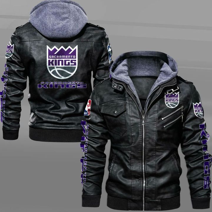 Sacramento Kings Leather Jacket - HVsun