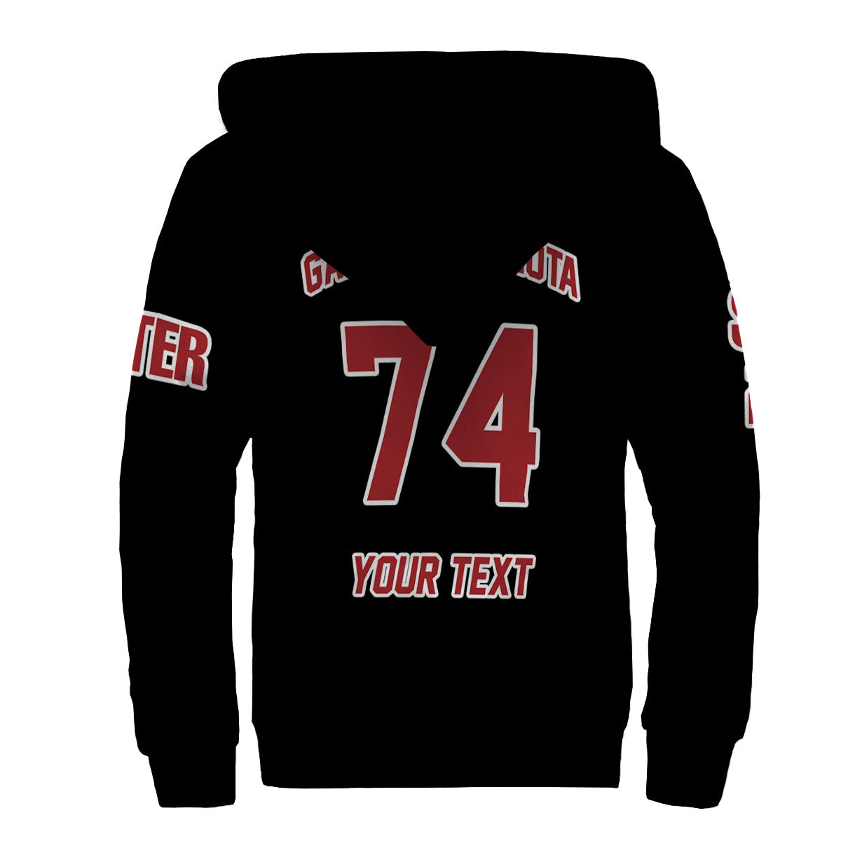 Fraternity Hoodie - Personalized Gamma Delta Iota Sherpa Hoodie Original Dark Style