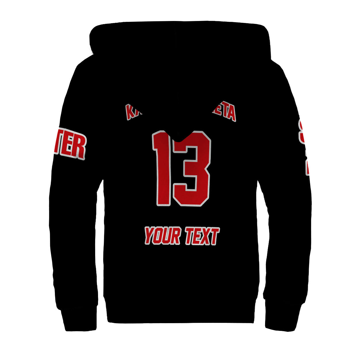 Fraternity Hoodie - Personalized Kappa Psi Theta Sherpa Hoodie Original Dark Style