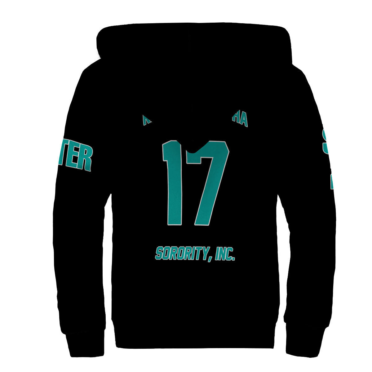 Sorority Sherpa Hoodie - Custom Rho Sigma Alpha Sherpa Hoodie Original Black Style