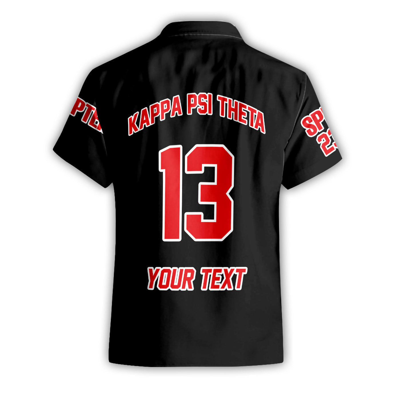 Fraternity Shirt - Personalized Kappa Psi Theta Short Sleeve Shirt Original Dark Style