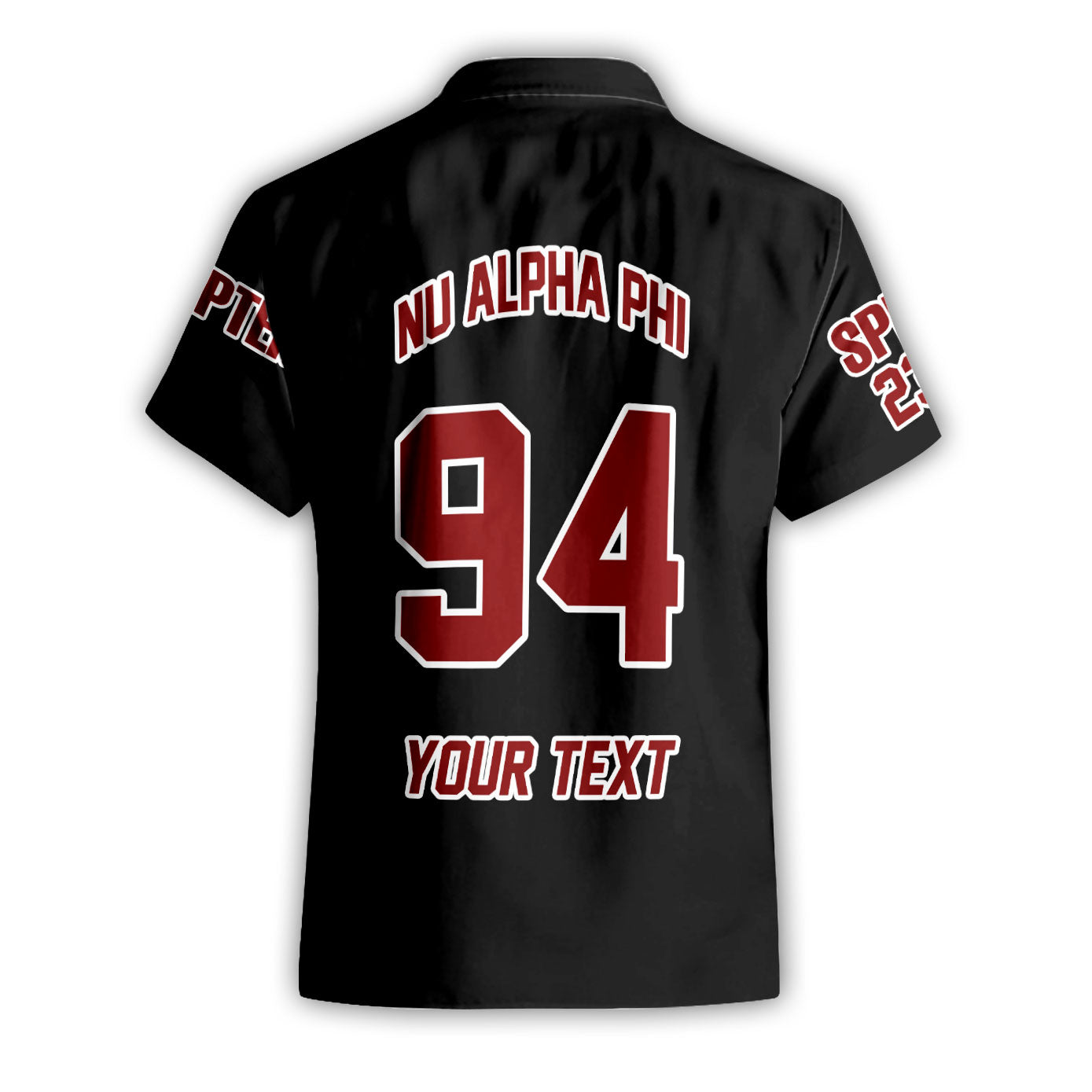 Fraternity Shirt - Personalized Nu Alpha Phi Short Sleeve Shirt Original Dark Style