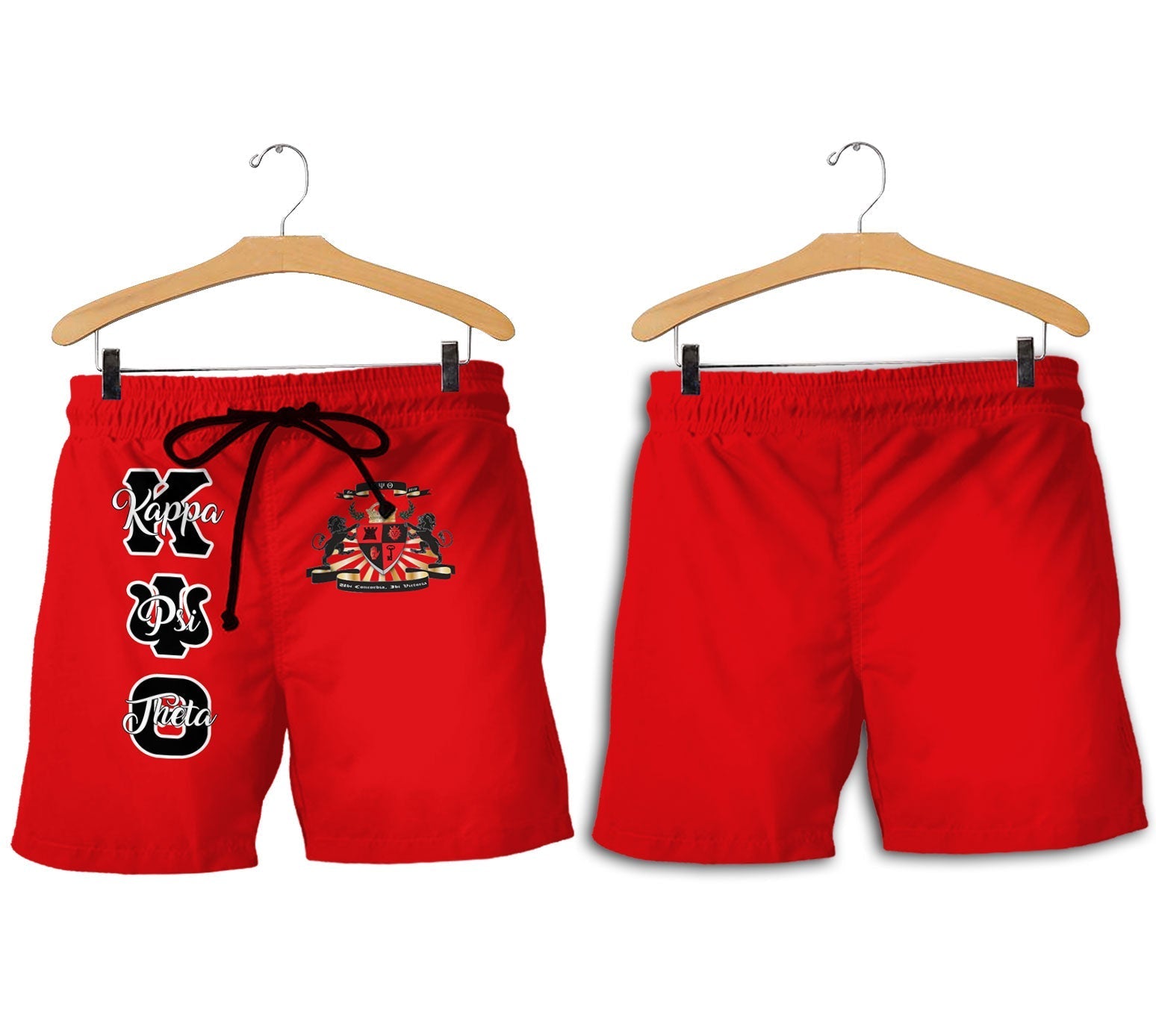 Fraternity Pant - Kappa Psi Theta Men Short Original Red Style