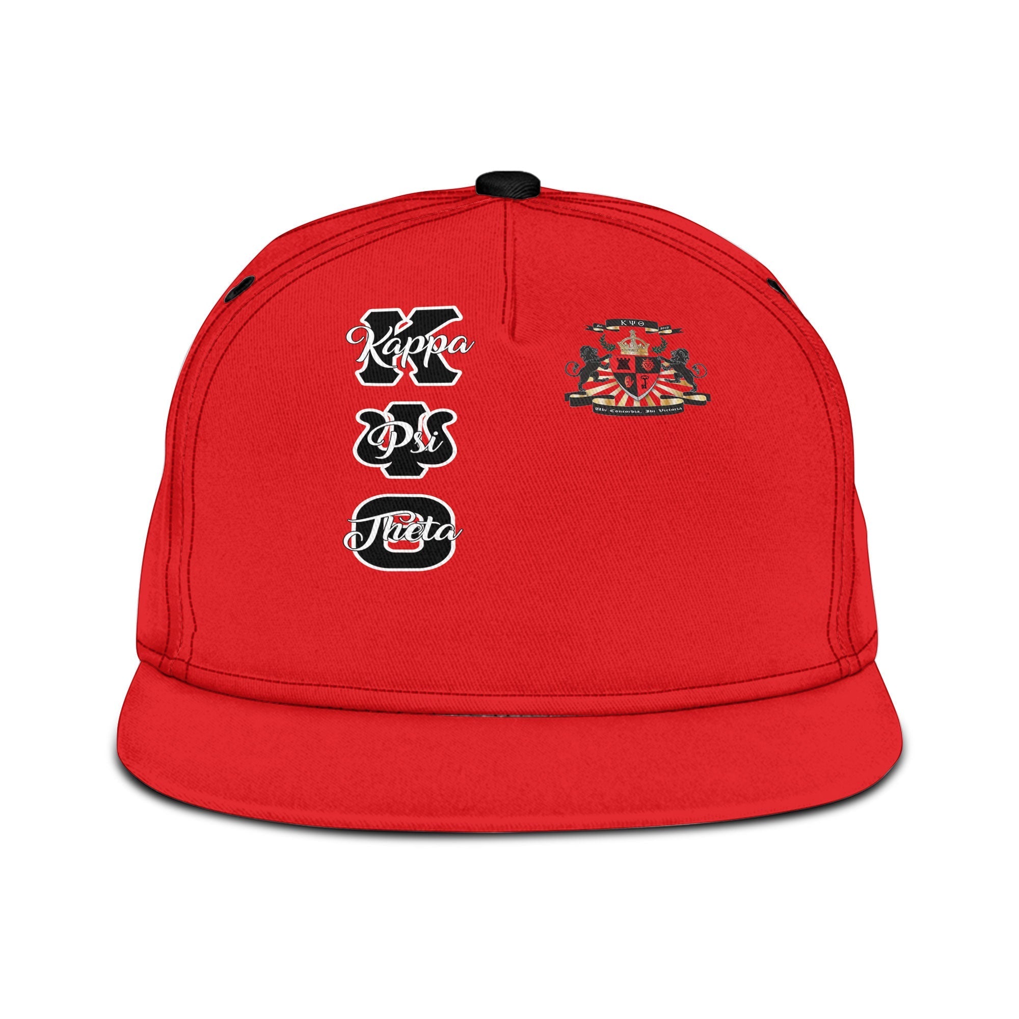 Fraternity Hat - Kappa Psi Theta Snapback Hat Original Red Style