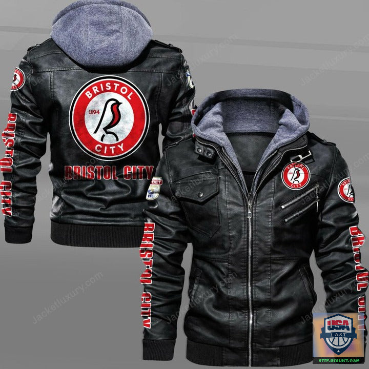 Bristol City F.C Leather Jacket - HVsun