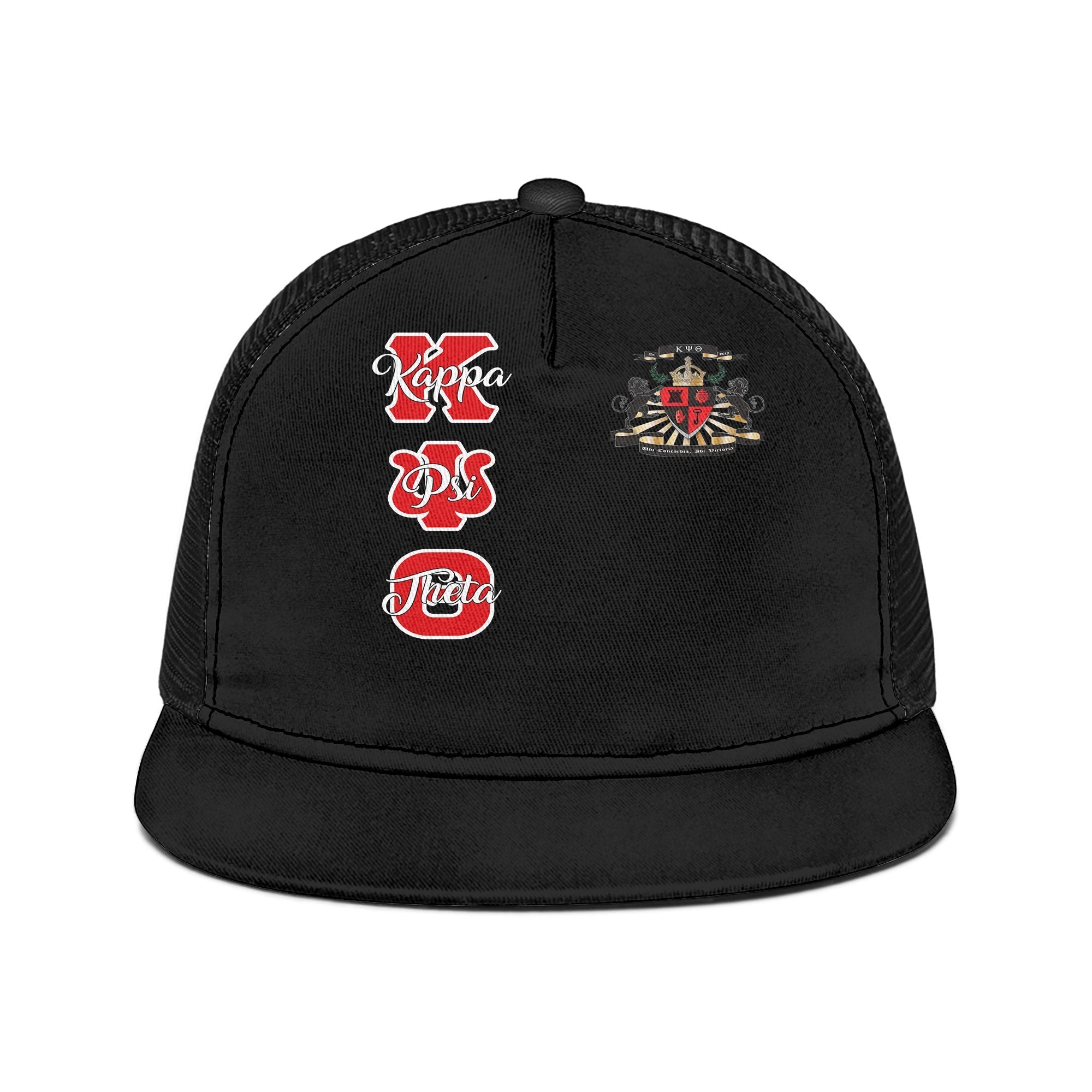 Fraternity Trucker Hat - Kappa Psi Theta Trucker Hat Original Lion Claws Style