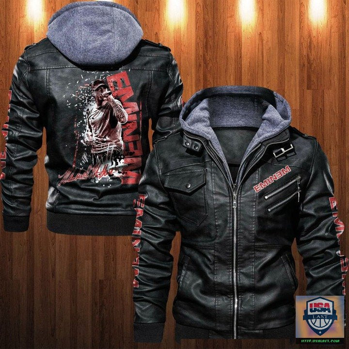 Eminem Signature Leather jacket - USALast