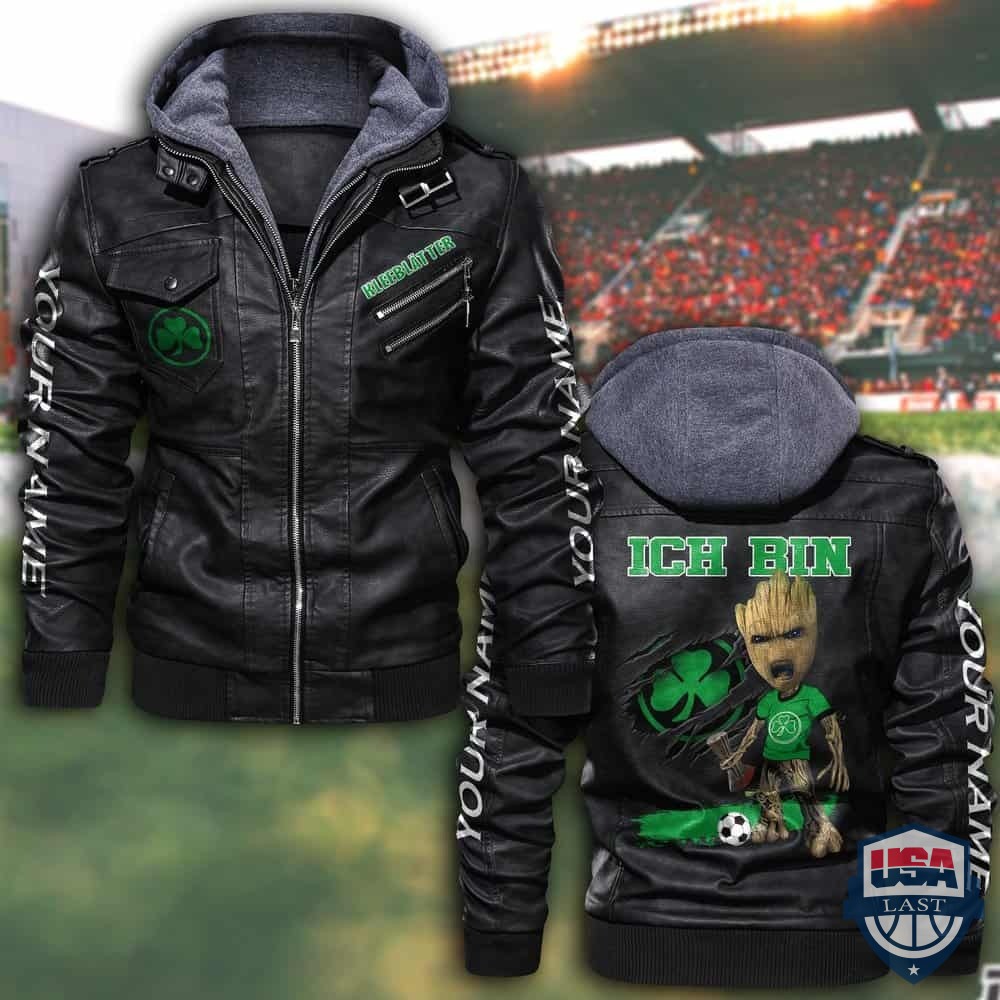 SpVgg Greuther Fürth FC Custom Name Leather Jacket - HVsun