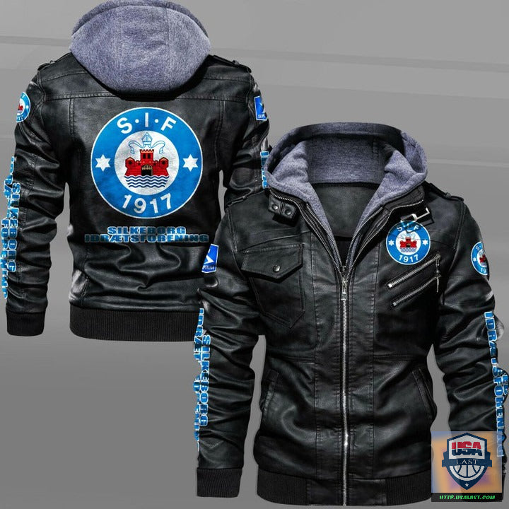 FC Silkeborg IF Leather Jacket - HVsun