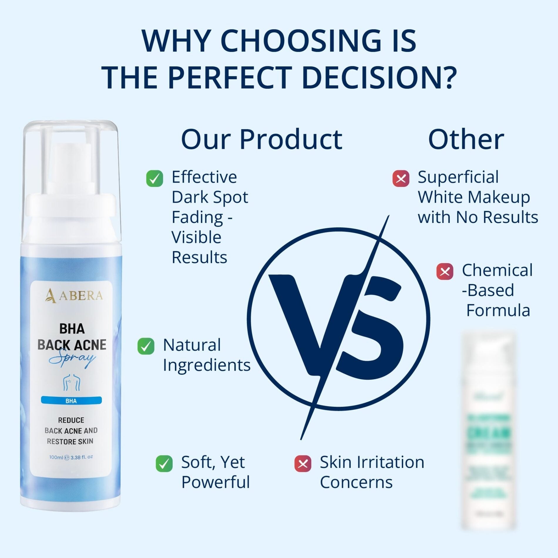 ABERA Clear Back & Body Exfoliating Acne Spray