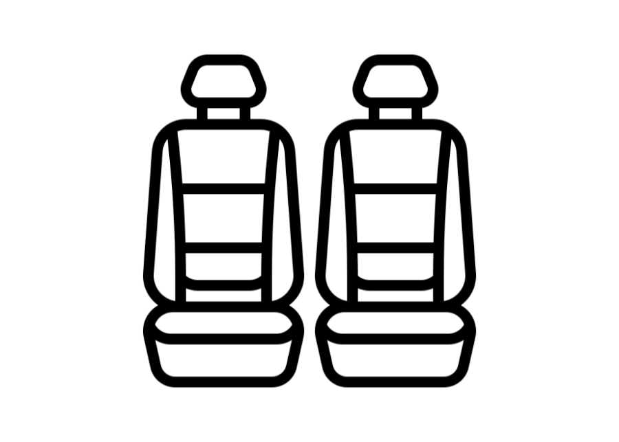 Floral Circle Iota Phi Theta Car Seat Covers