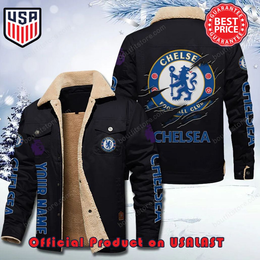 2D Fleece Leather Jacket - HVSun