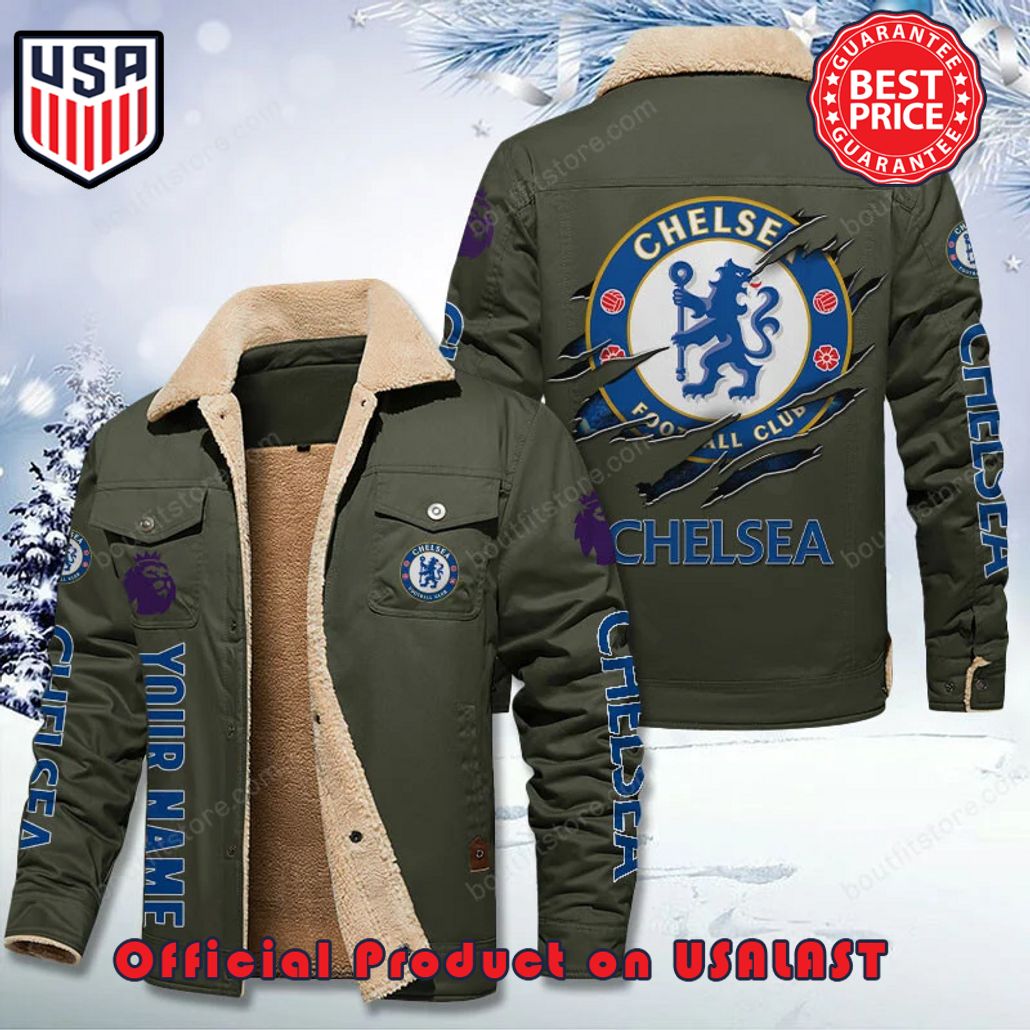 2D Fleece Leather Jacket - HVSun