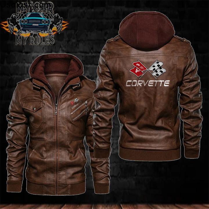 Corvette C3 Leather Jacket - HVsun