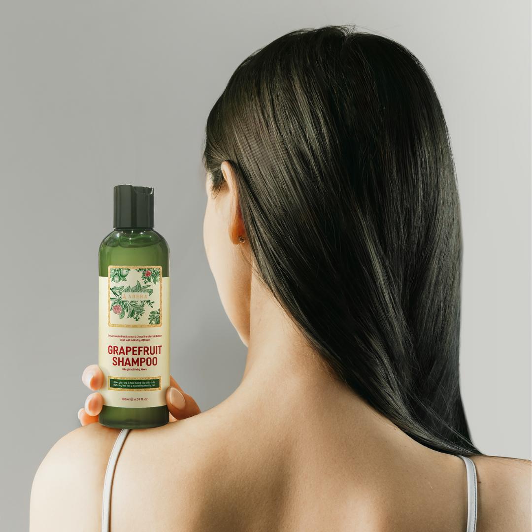 ABERA Pink Grapefruit ShampooOrganic Shampoo, Reduces Hair Loss