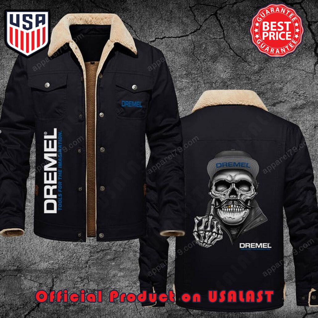 2D Fleece Leather Jacket - HVSun