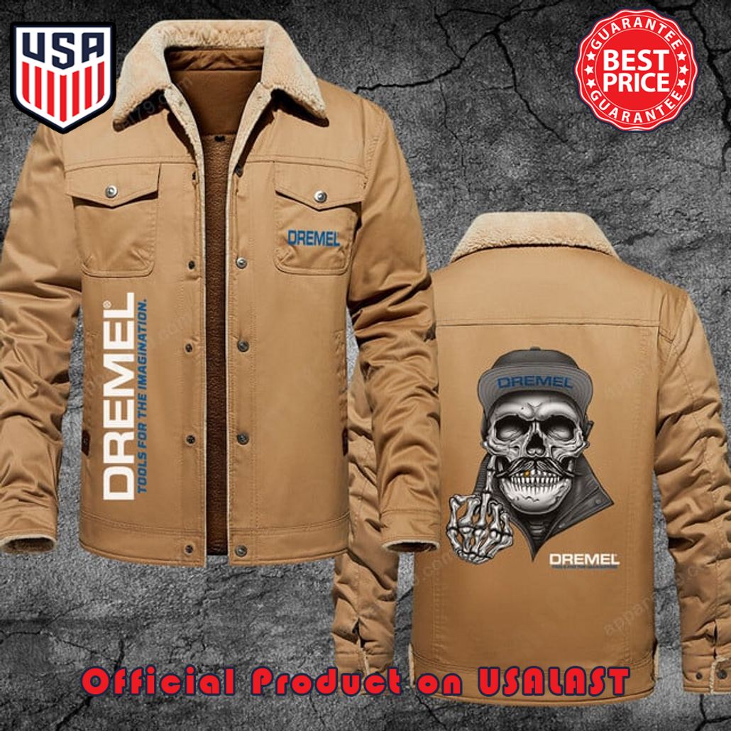 2D Fleece Leather Jacket - HVSun